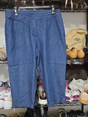 White Stag Blue Capris